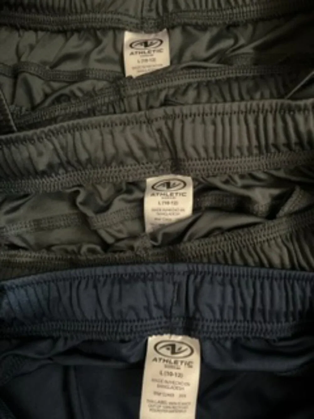 🧡3/$15 Athletic Works Shorts Kids L (10-12) Bundle x 3